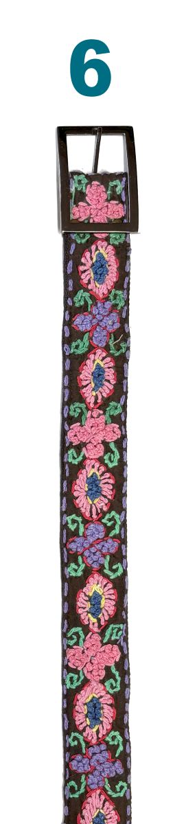 Embroidered Belt