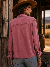 Breeze Shirt - Wine