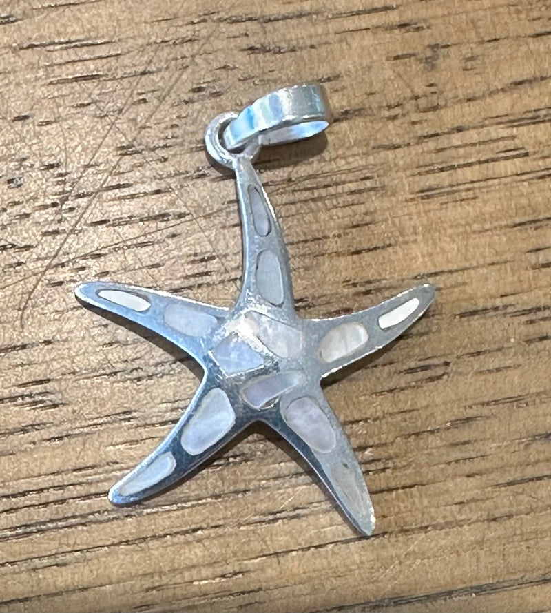 Silver Starfish Pendant - DT34