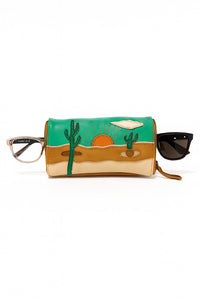 Eye Glass/ Sunnies Case - 2 in 1! Palm or Cactus