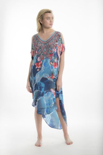 Hibiscus Print Dress