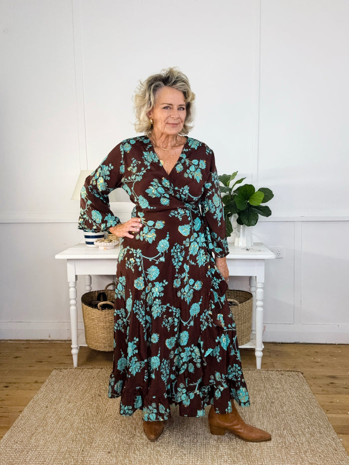 Brandy Wrap Dress