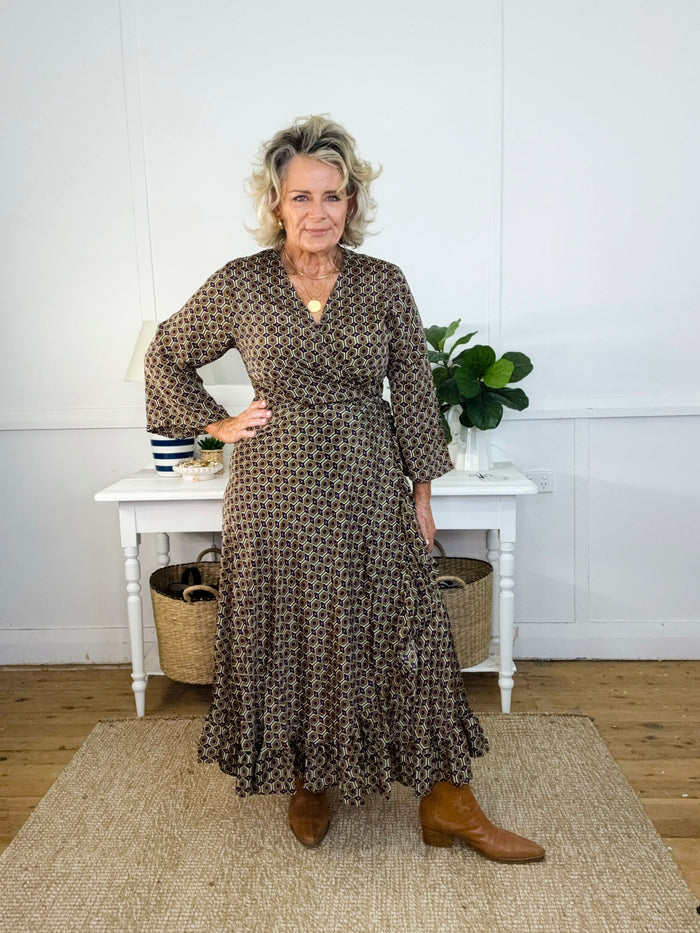 Janis Wrap Dress