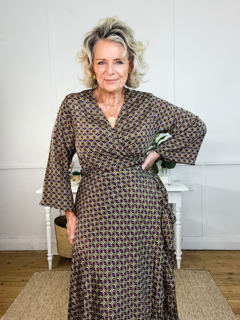 Janis Wrap Dress