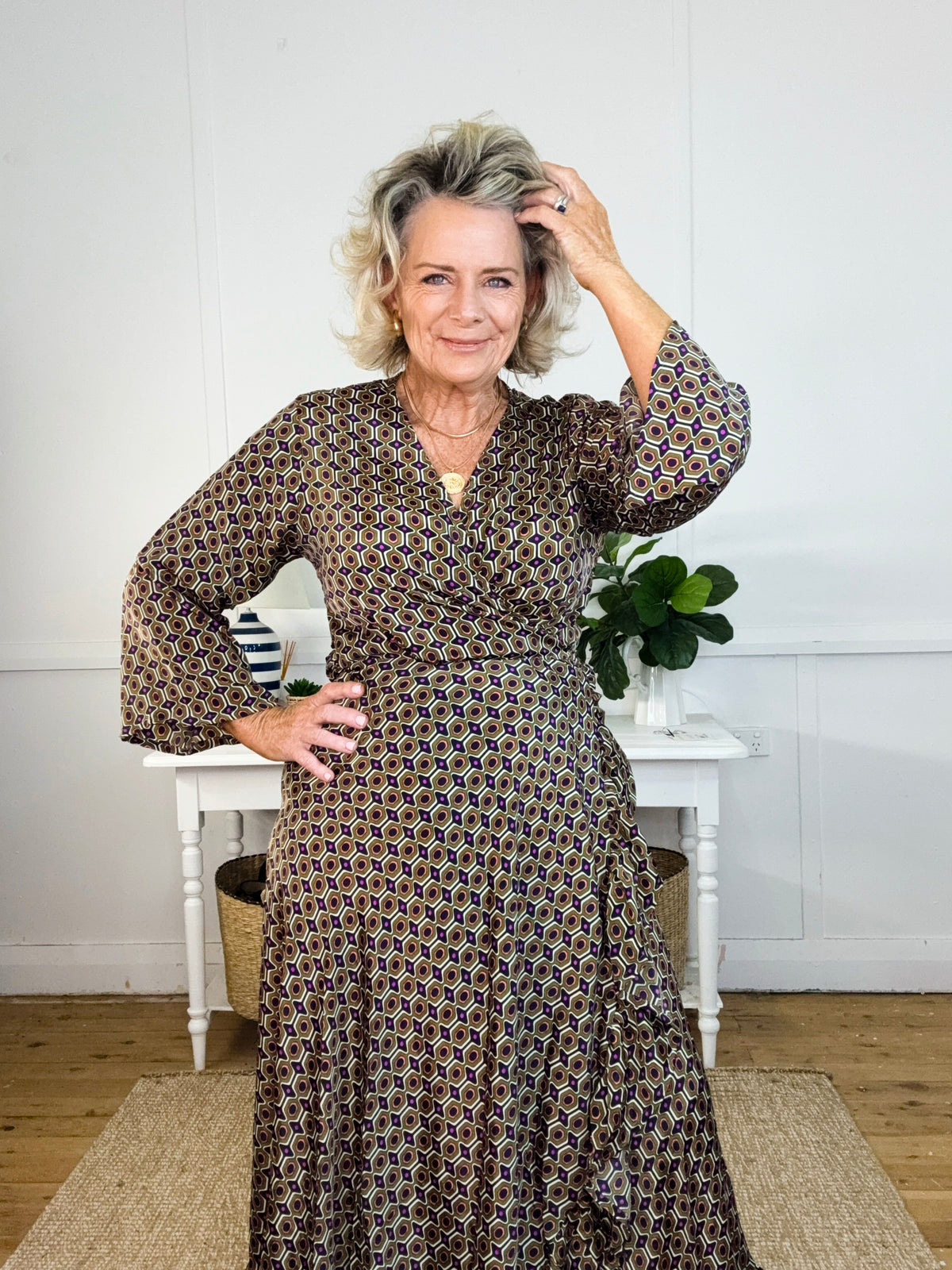 Janis Wrap Dress