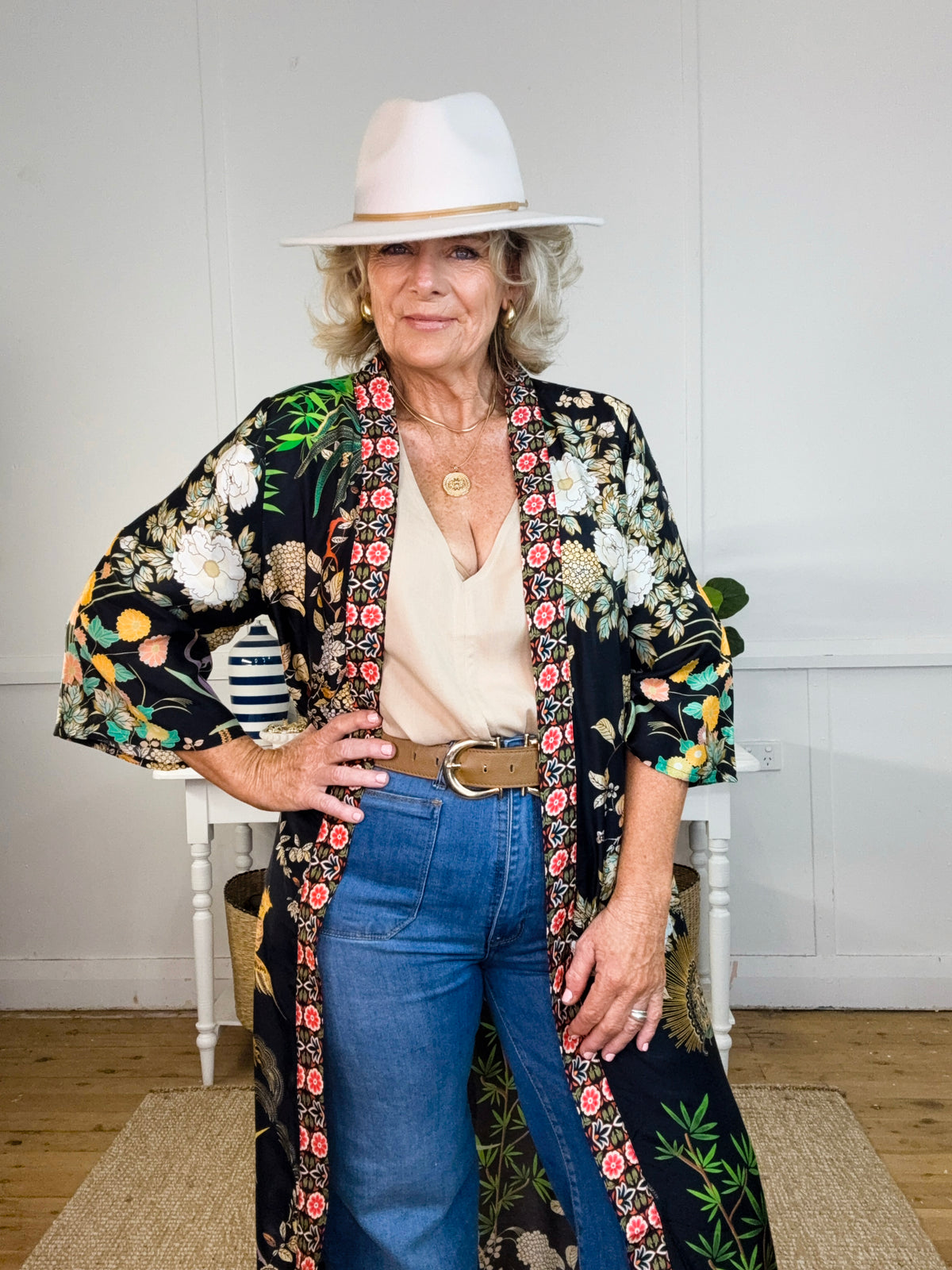 Phoenix Night Belted Duster