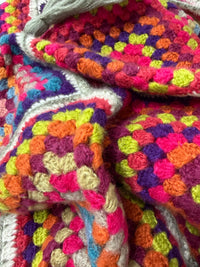 Mosaic Wonderland Crochet Poncho