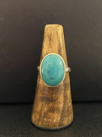 turquoise oval