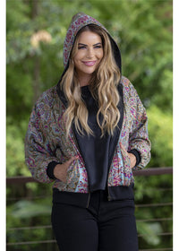 Olive Hooded Bomber
