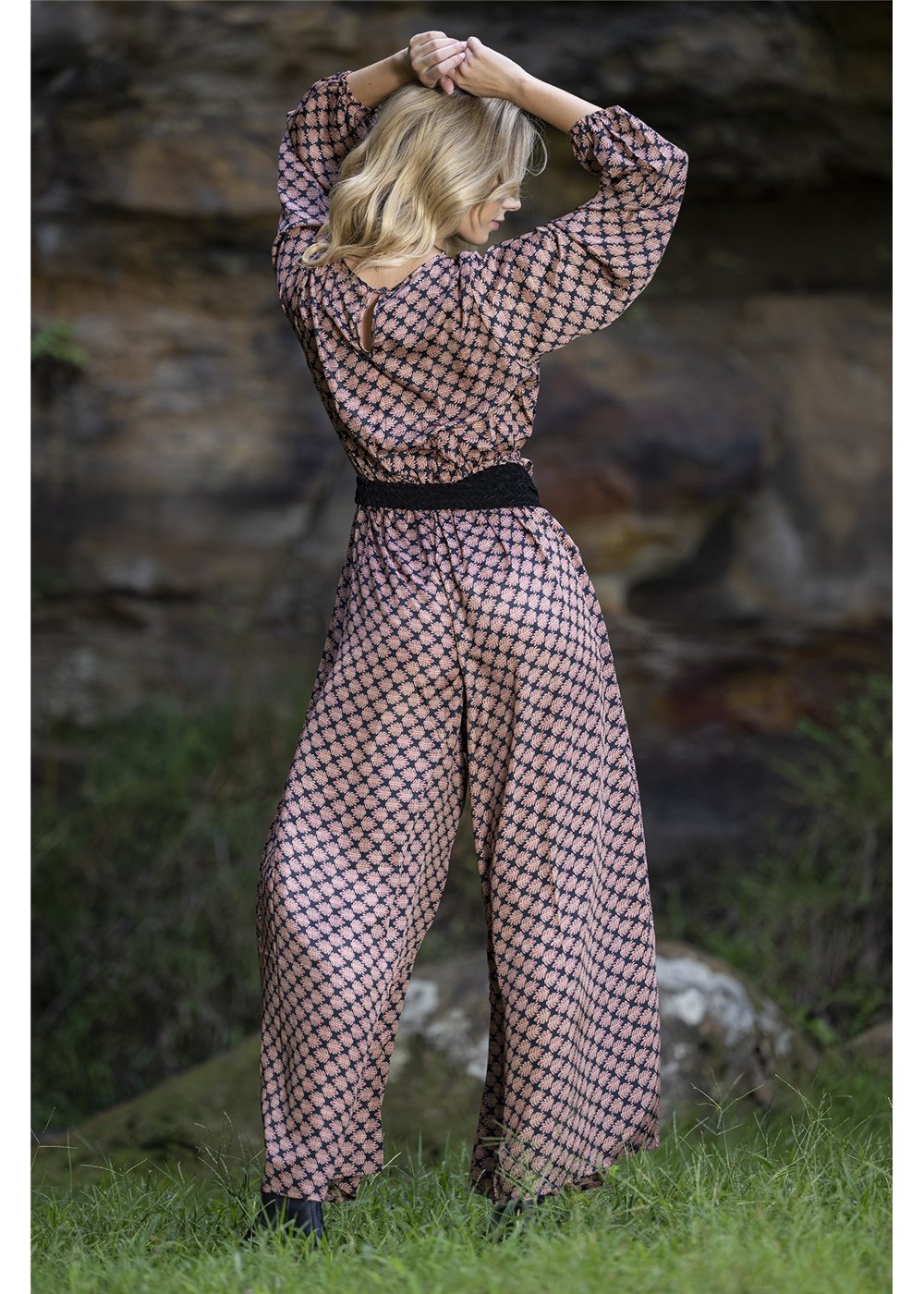 Deb Long Sleeve Jumpsuit