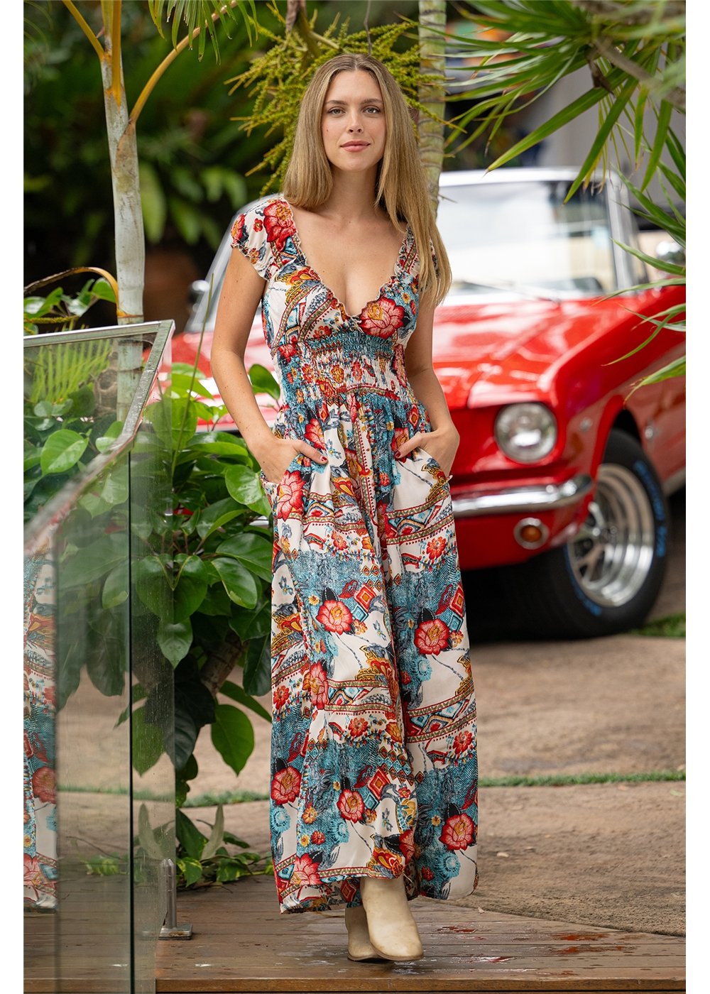 Margot Rosa Jumpsuit