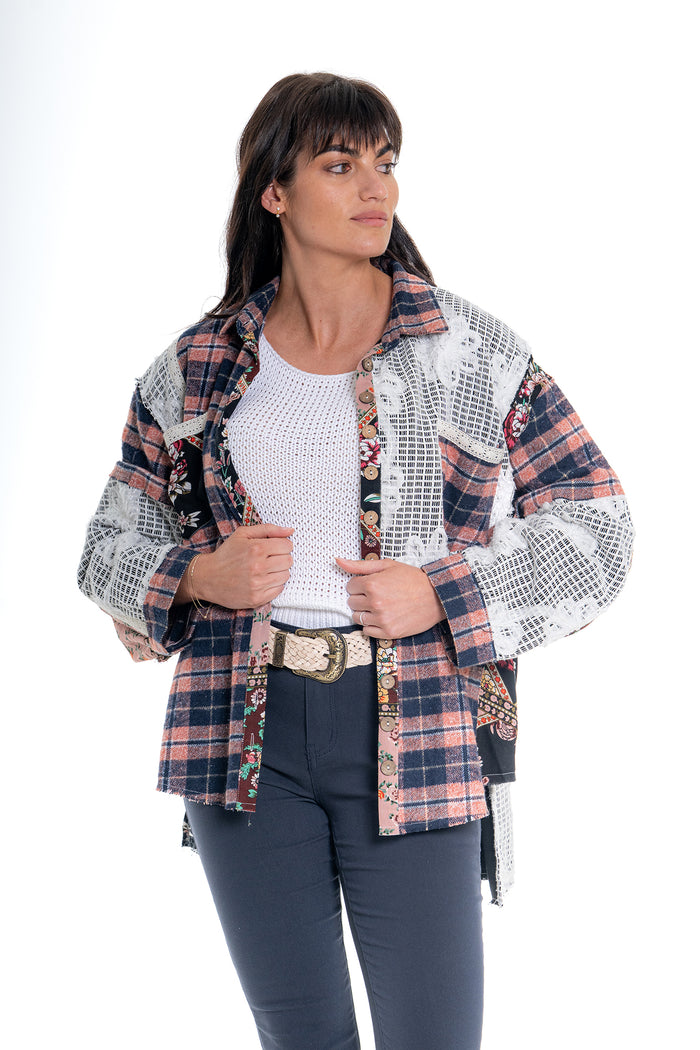 CJ Jacket Shirt | Pink CD-131 (agent samples - Size S/M)