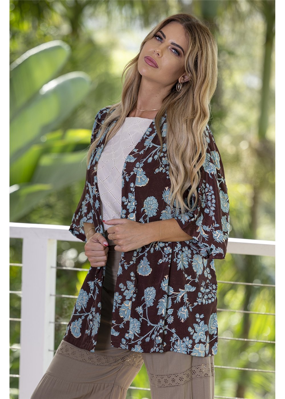 Brandy Short Kimono