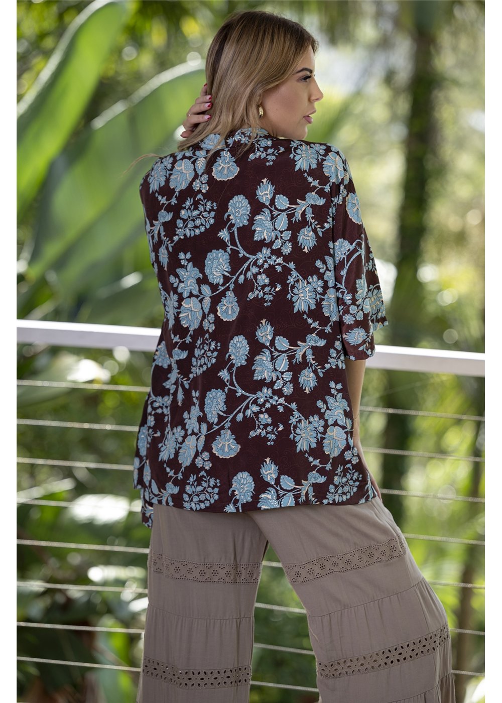 Brandy Short Kimono