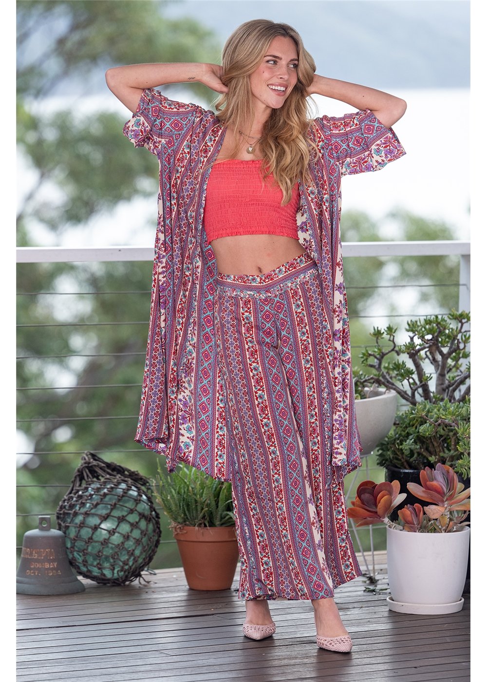 Gidja Mid length Kimono