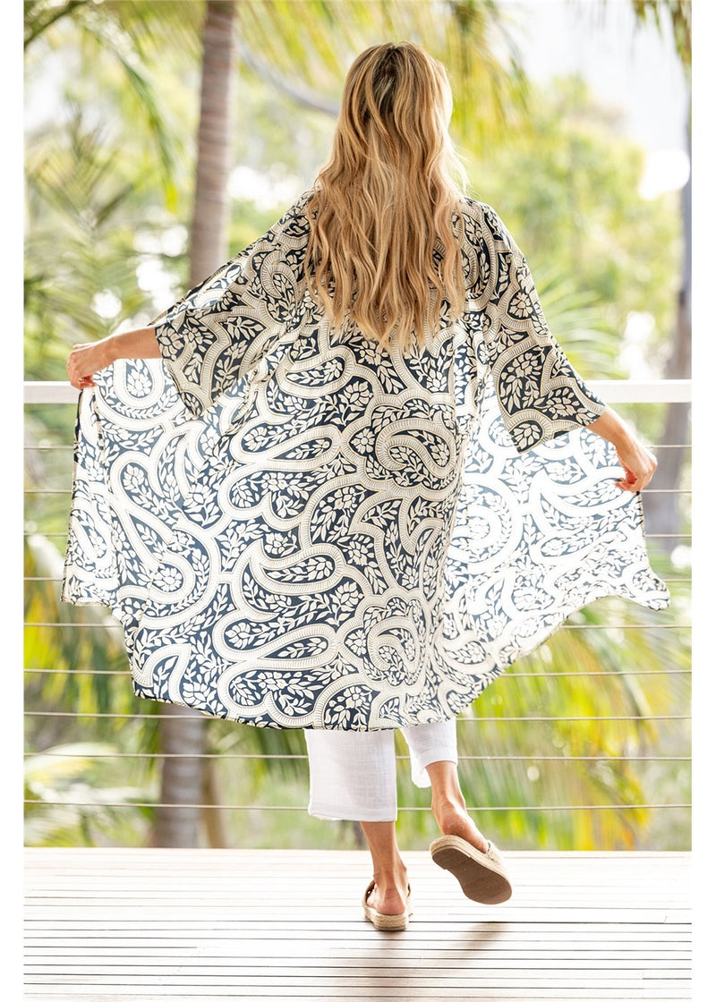 Leura Mid Length Kimono