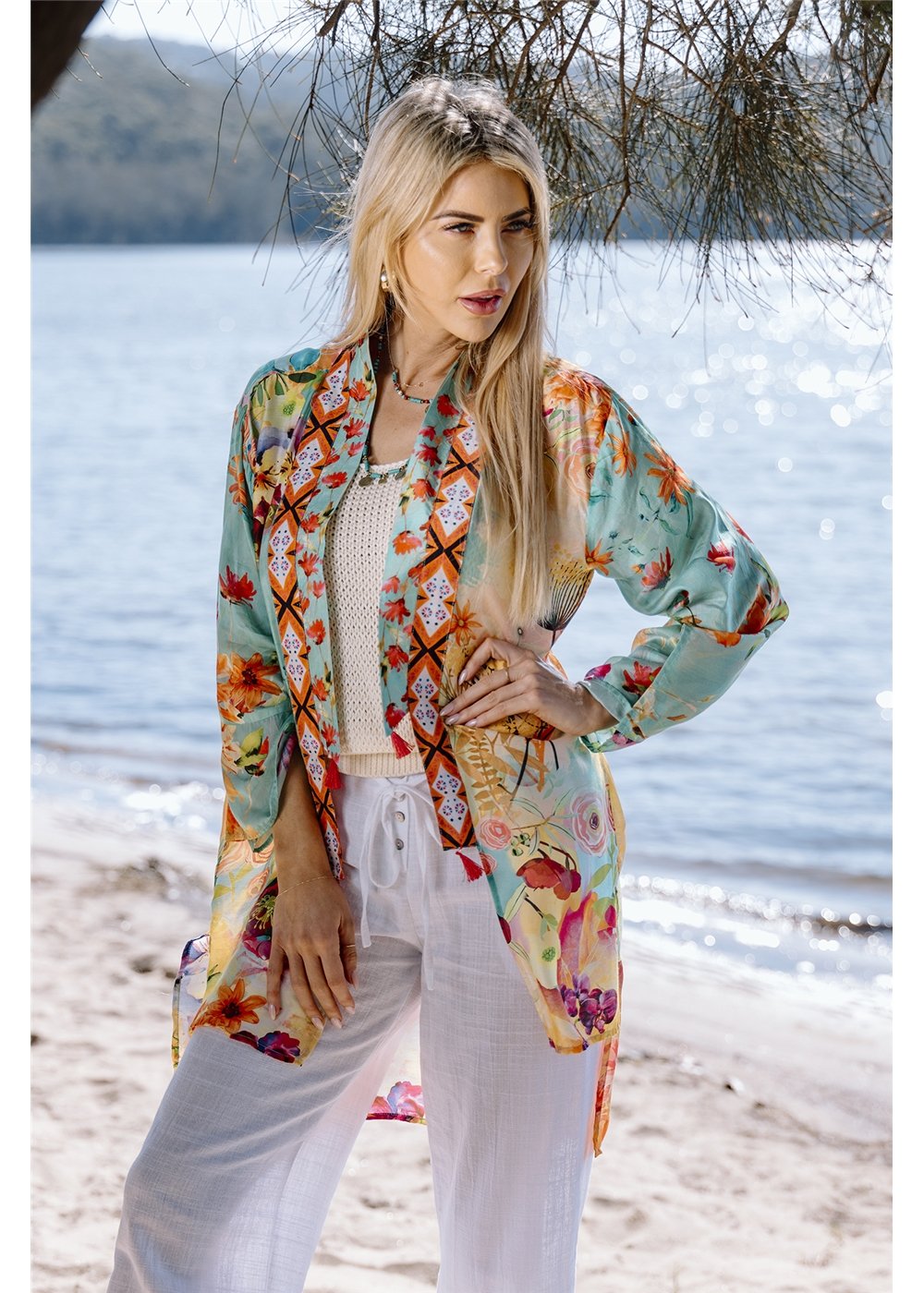 Desert Bloom Kimono
