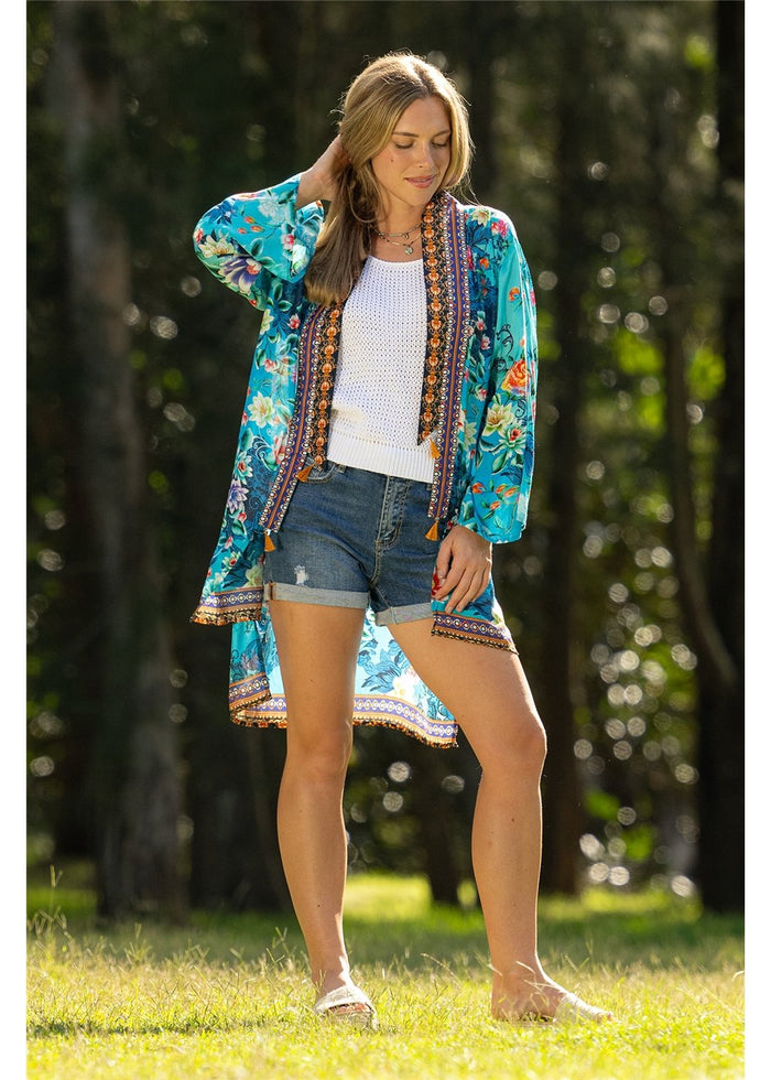 Lotus Garden Kimono