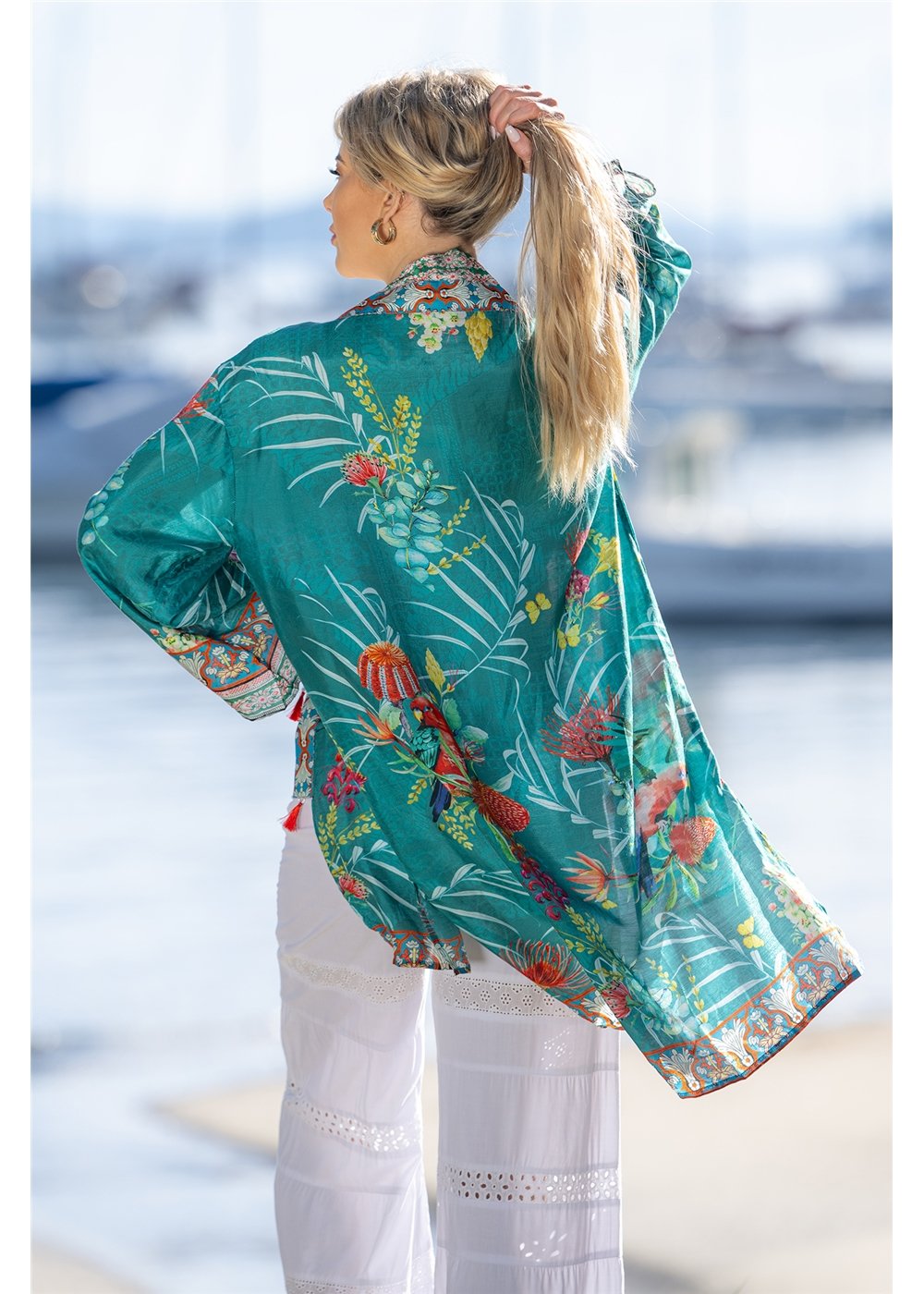 Polly Blossom Kimono