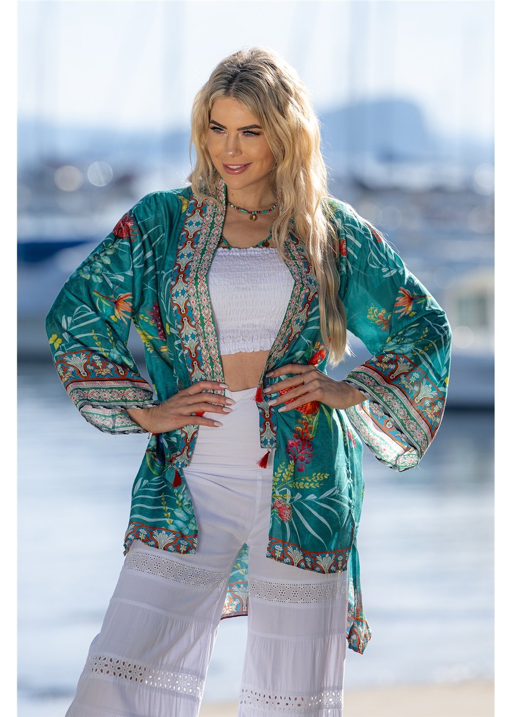 Polly Blossom Kimono