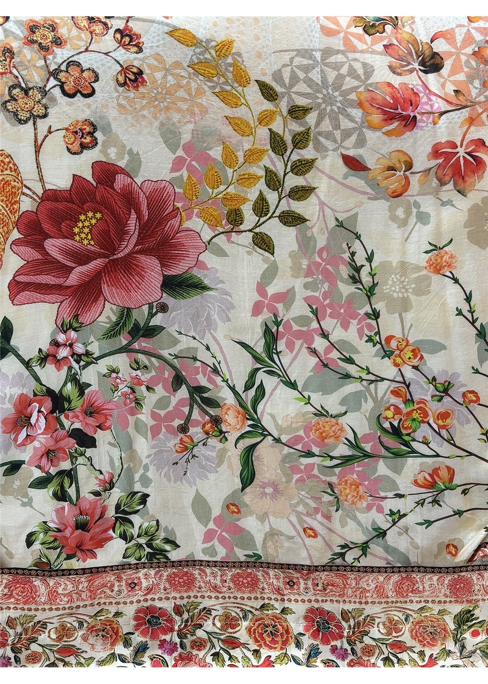 Rouge Bloom Kimono