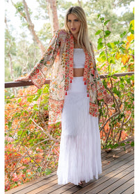 Rouge Bloom Kimono