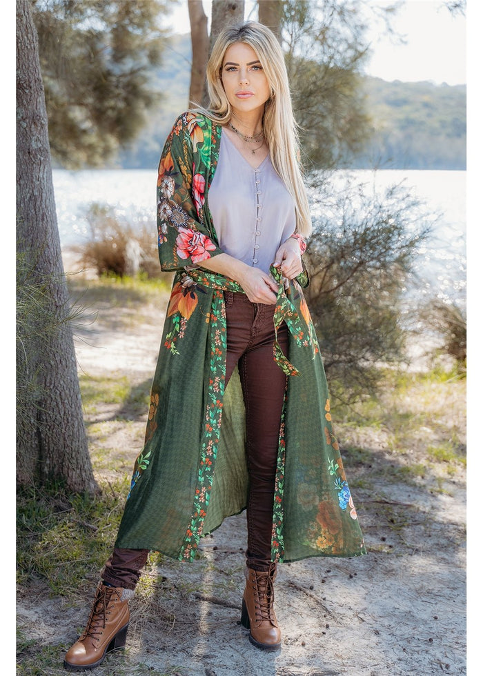 Palmira Belted Duster