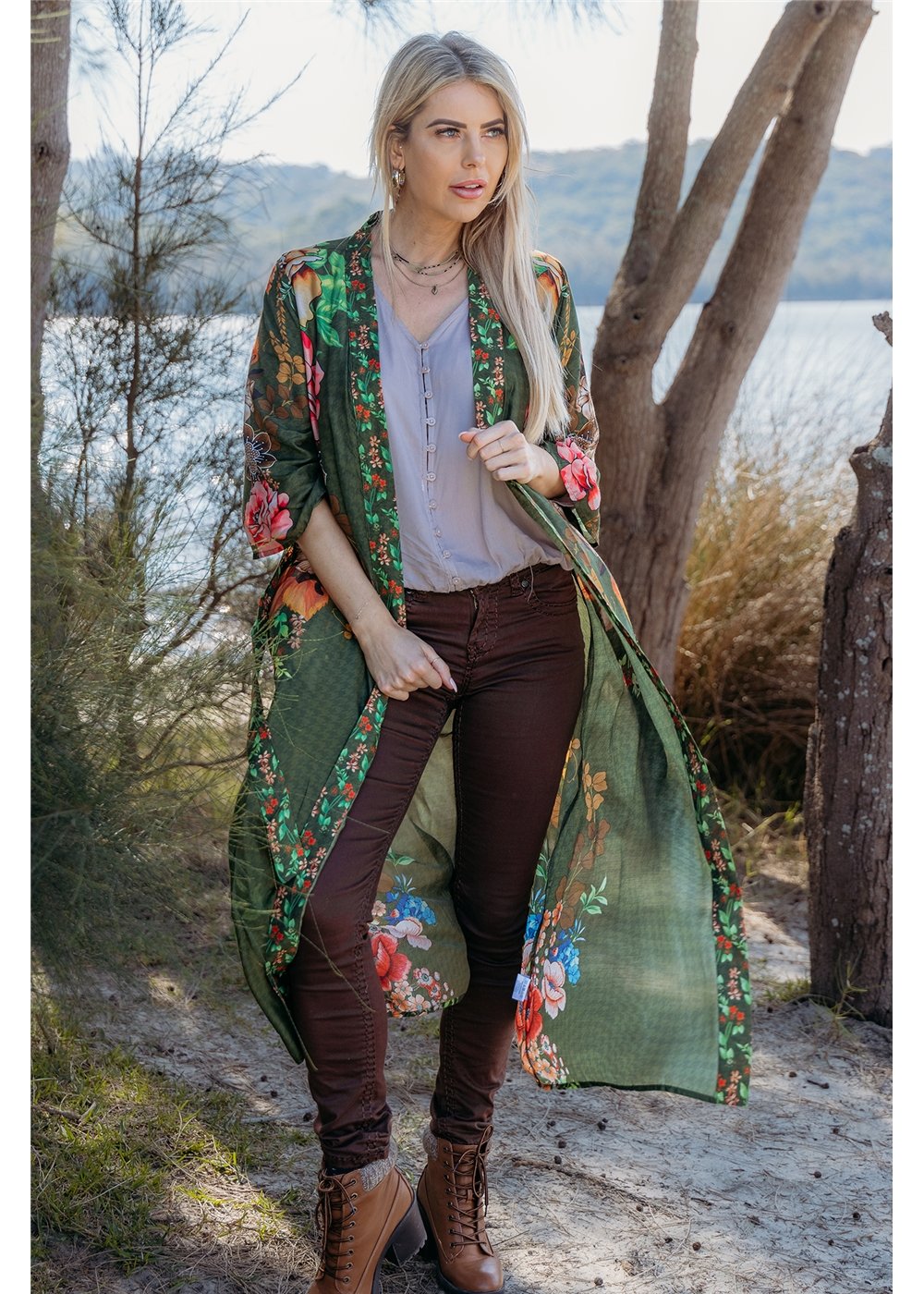 Palmira Belted Duster