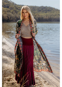 Phoenix Night Belted Duster