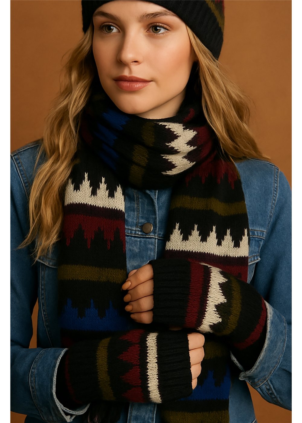 Apache Fingerless Gloves