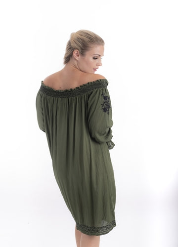 Full Sleeve Midi Dress