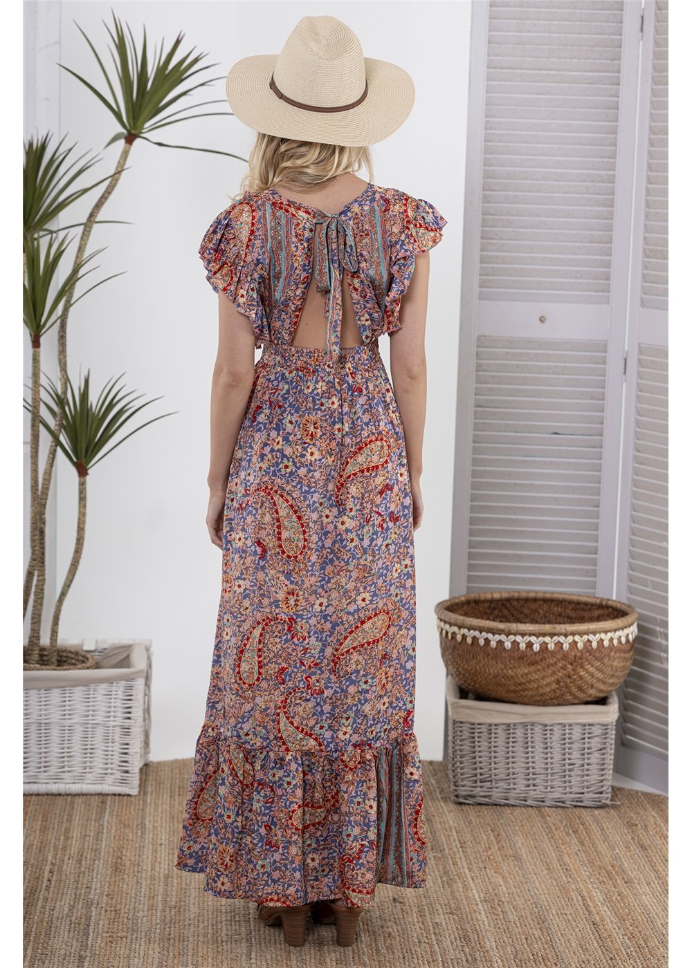 Moni Open Back Maxi