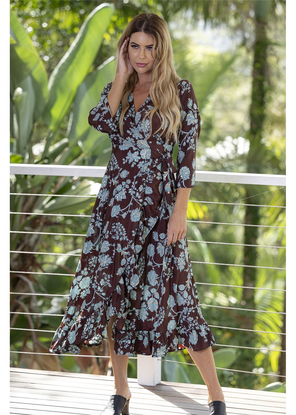 Brandy Wrap Dress