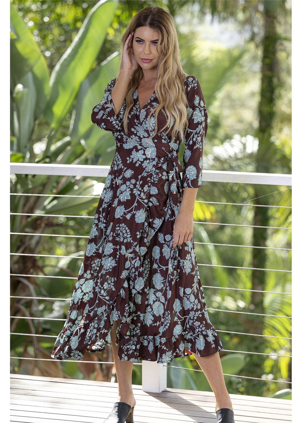 Brandy Wrap Dress