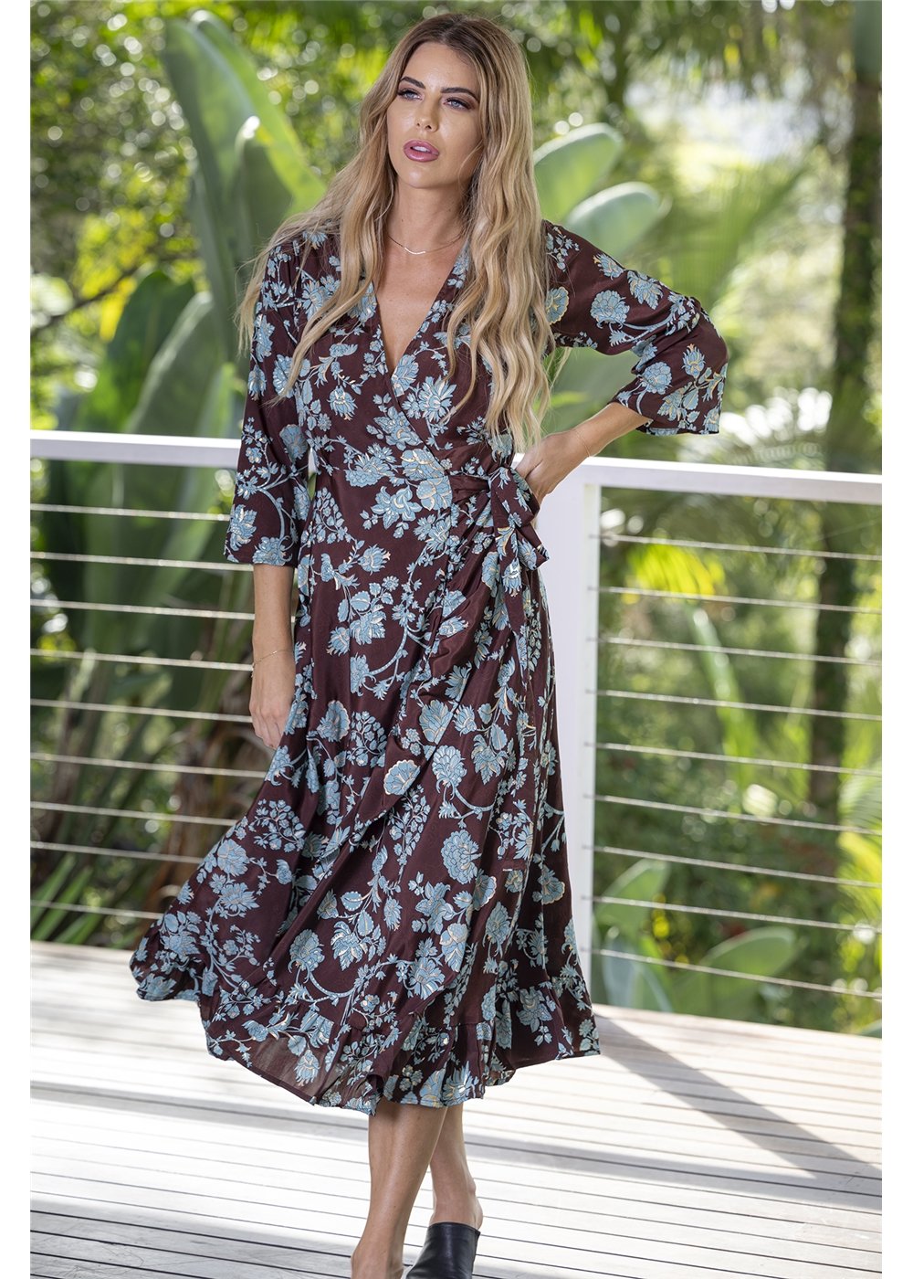 Brandy Wrap Dress