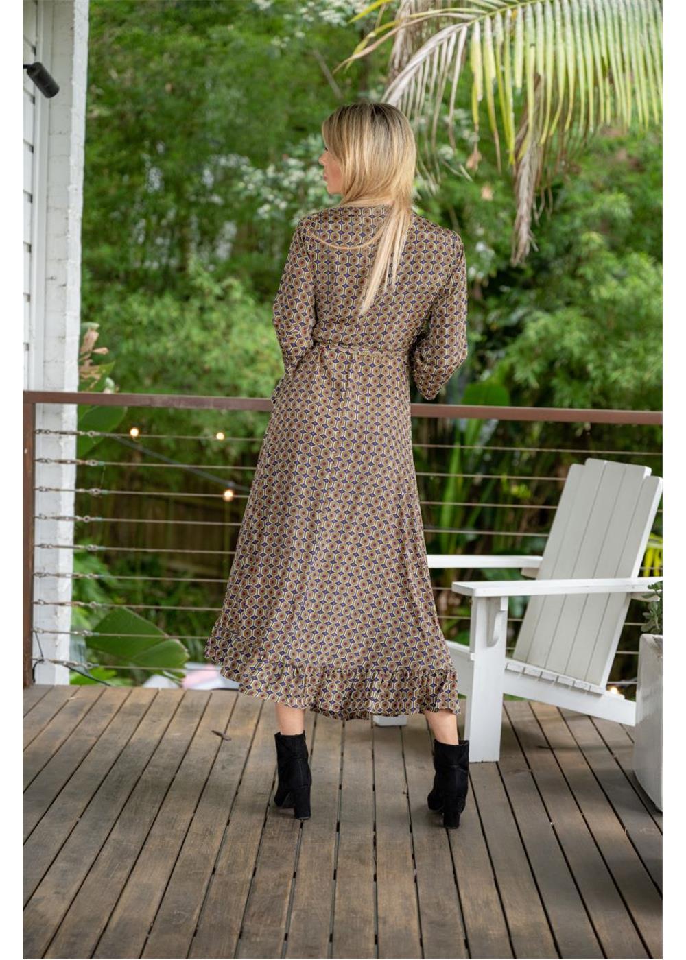 Janis Wrap Dress