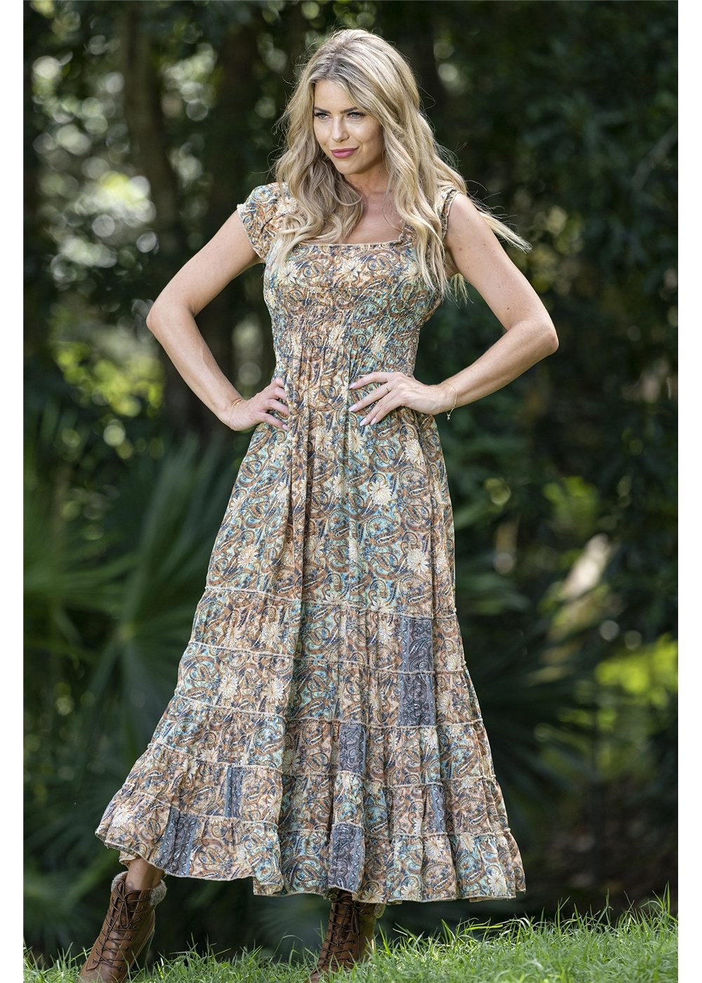 Saffron Rosa Dress