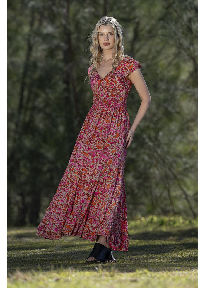 Yarrow Rosa Dress in silk blend, view 6