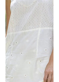 Aster Embroidered Cotton Dress