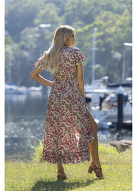 Shula S/Sleeve Wrap Dress, view 2