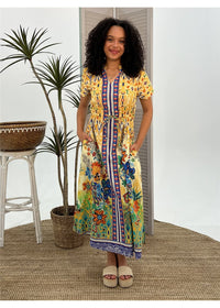 Folksy Bloom Dress, front view