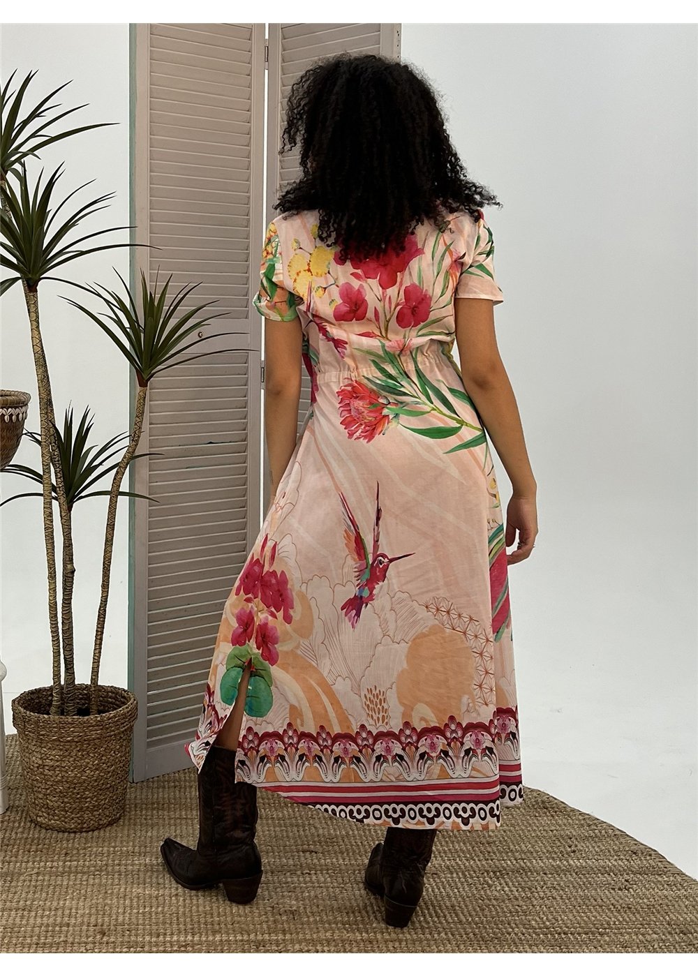 Wild Wattle Bloom Dress