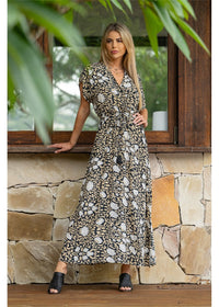 Imogen Short Sleeve Maxi