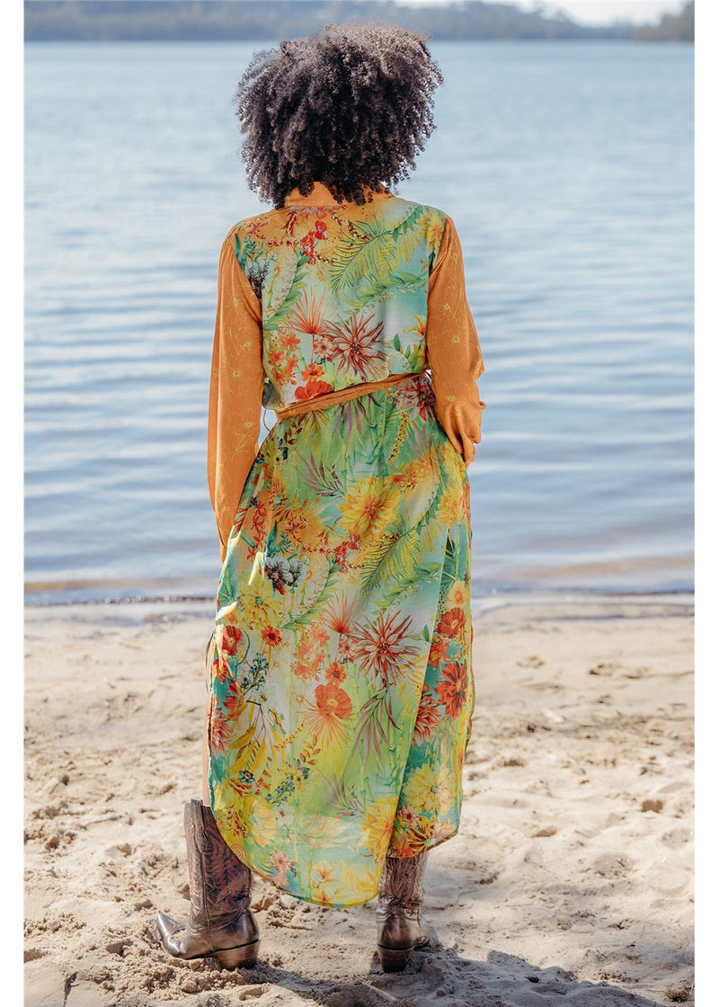 Hanae Button Dress