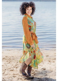Hanae Button Dress