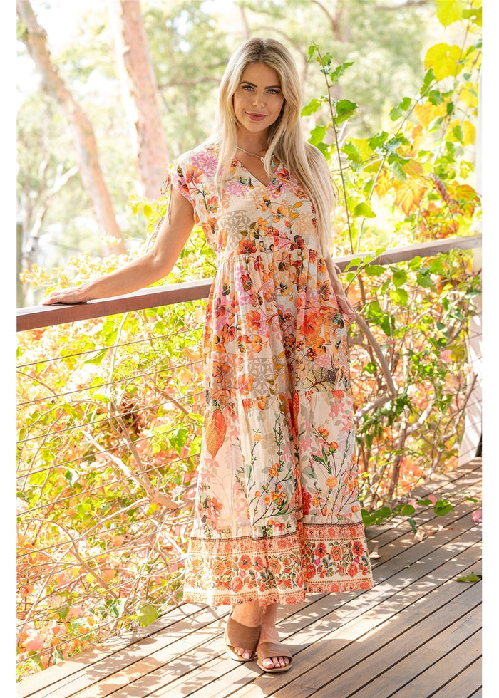 Rouge Bloom Bluebell Dress