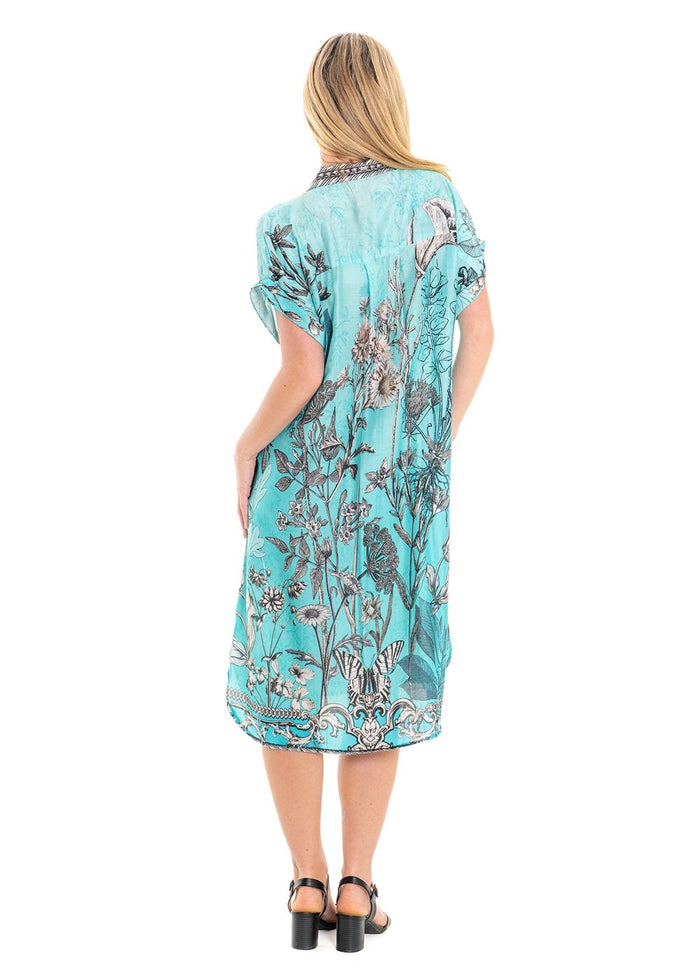 Butterfly Blu Dresden Dress
