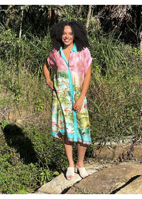 Flamingo Dresden Dress