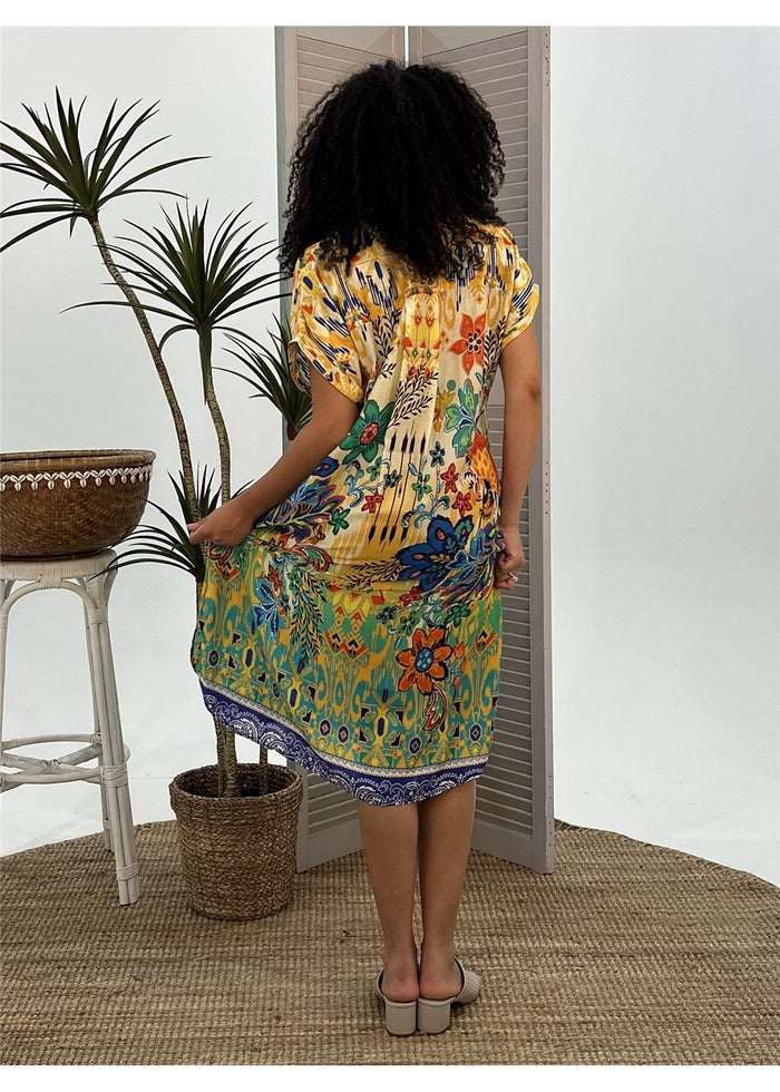 Folksy Dresden Dress, view 2
