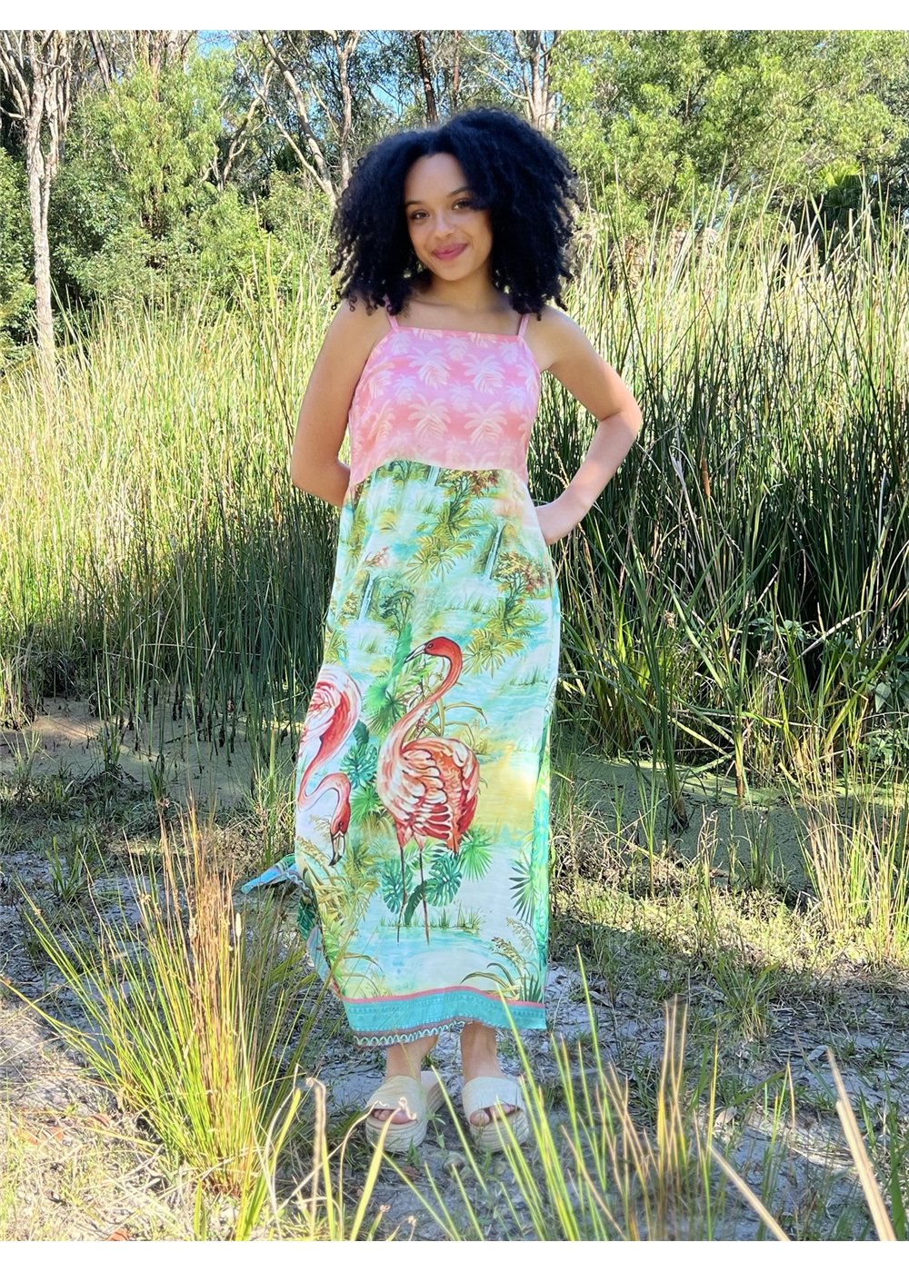 Flamingo Dress